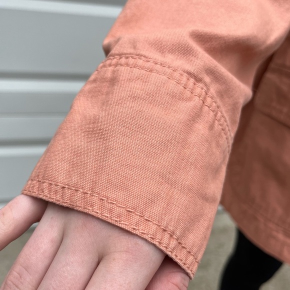 NWOT Peach denim zip up jacket universal threads S - Picture 10 of 10